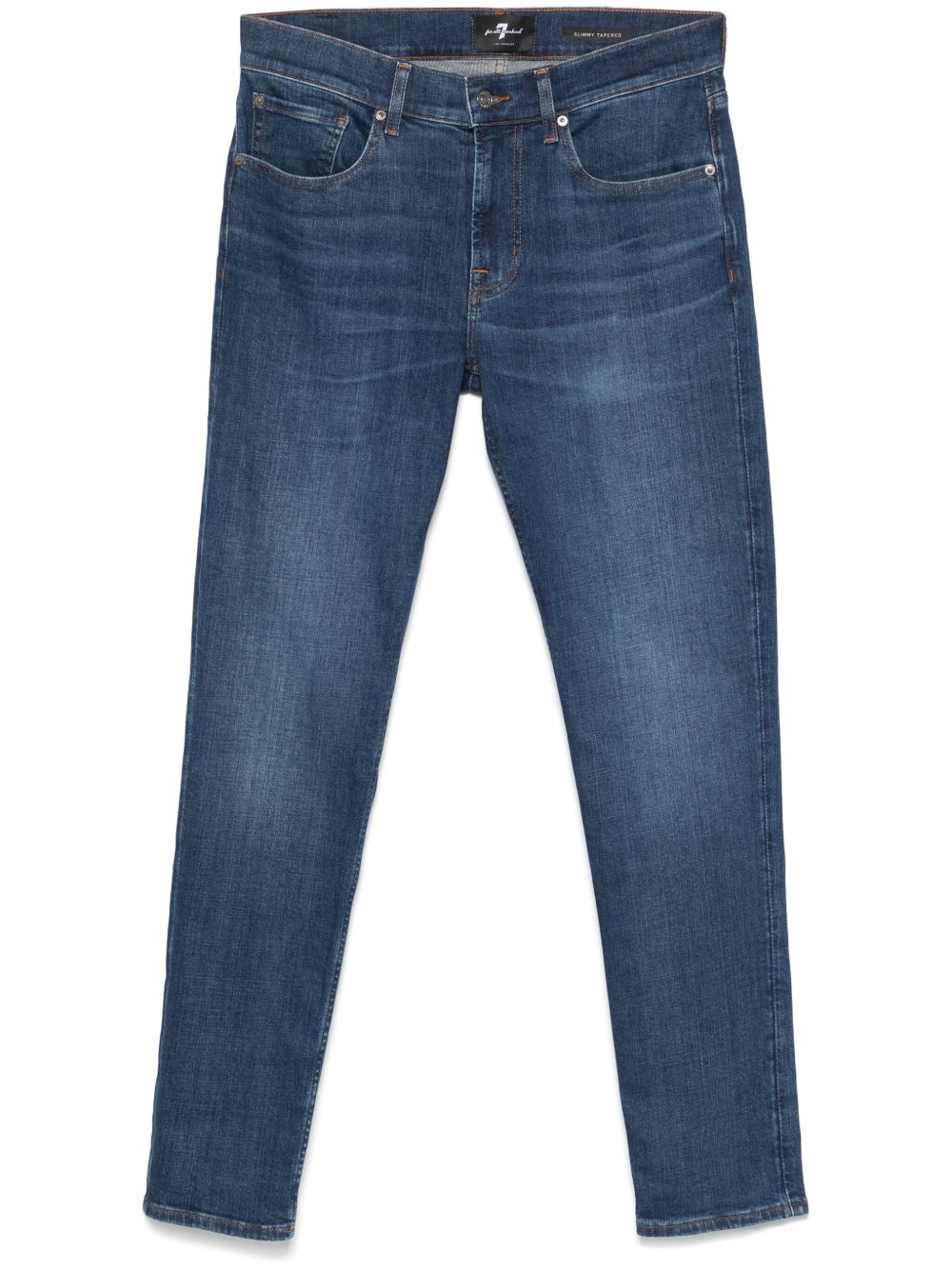 7 For All Mankind Slimmy 锥形牛仔裤 - 蓝色
