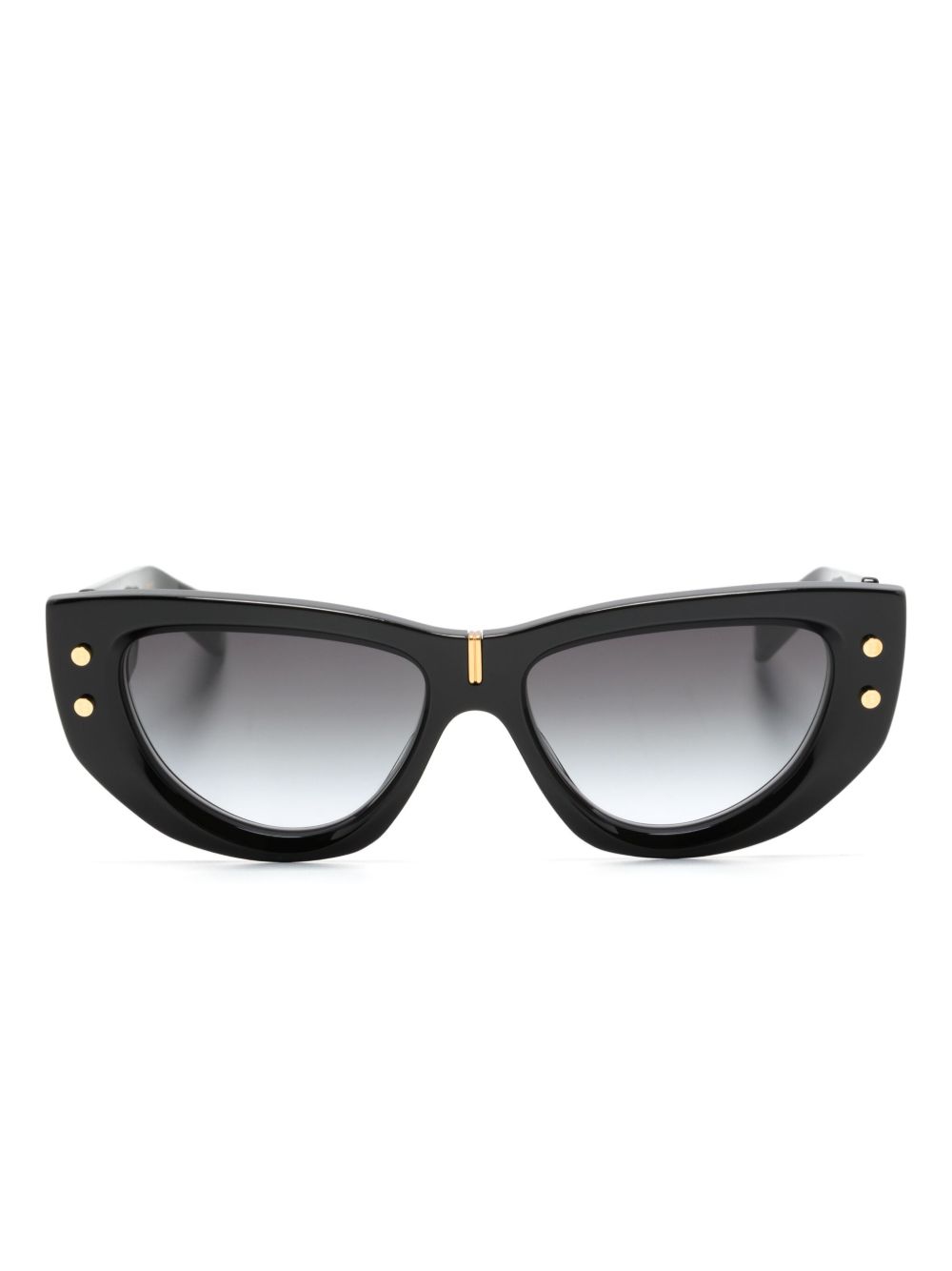 Balmain Eyewear B-Muse 蝴蝶形镜框太阳眼镜 - 黑色