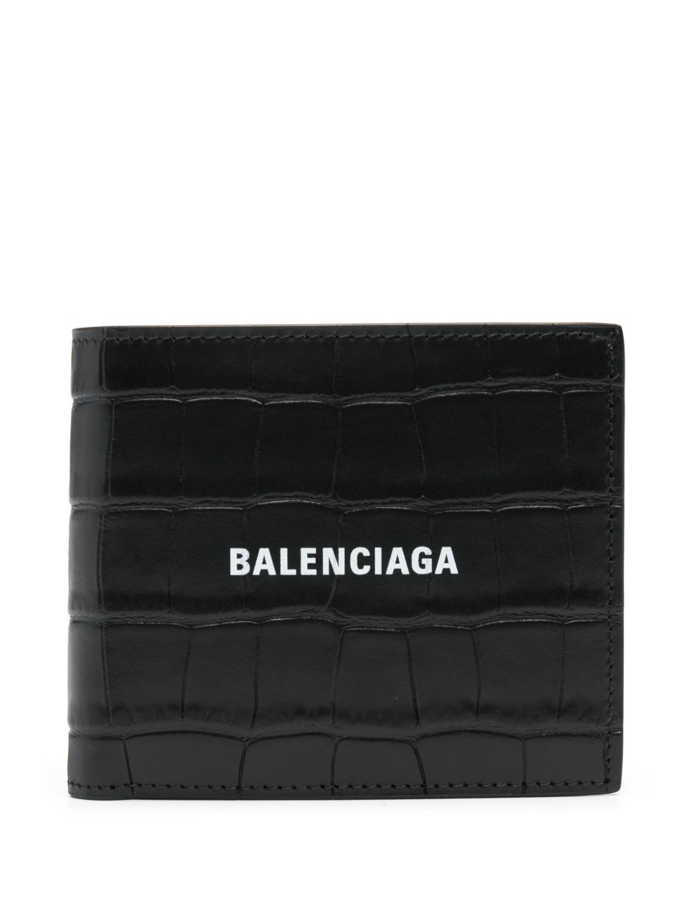 Balenciaga Cash 方形钱包 - 黑色