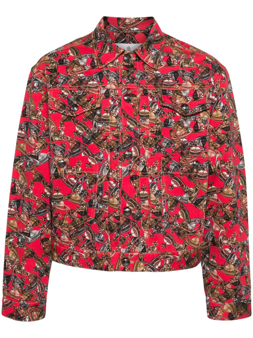 Vivienne Westwood Marlene Crazy Orb 夹克 - 红色