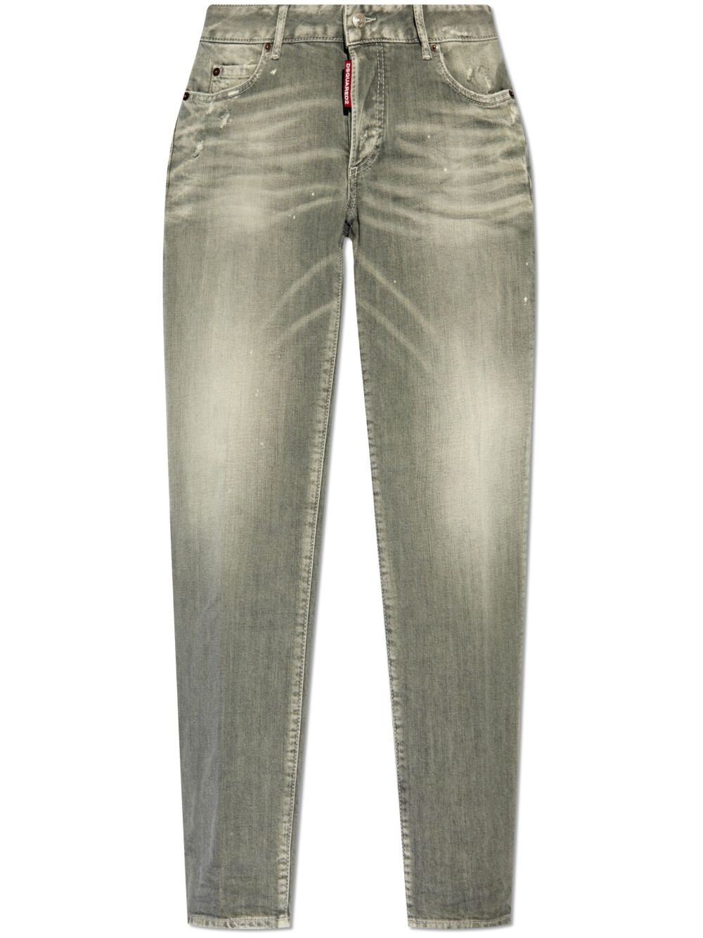 DSQUARED2 标贴牛仔裤 - 灰色