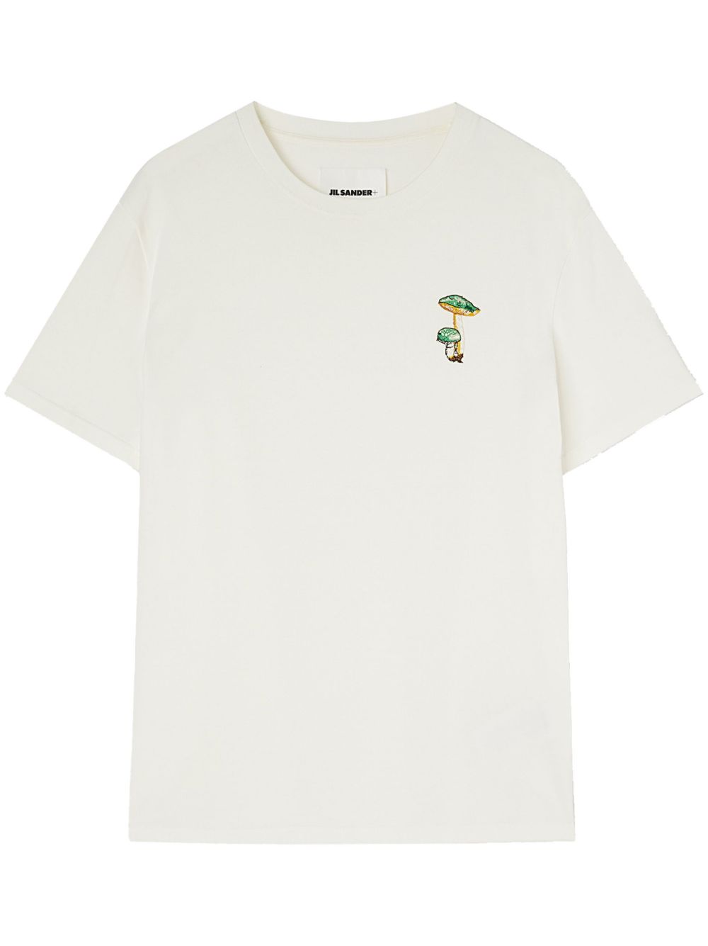 Jil Sander 圆领棉T恤 - 白色