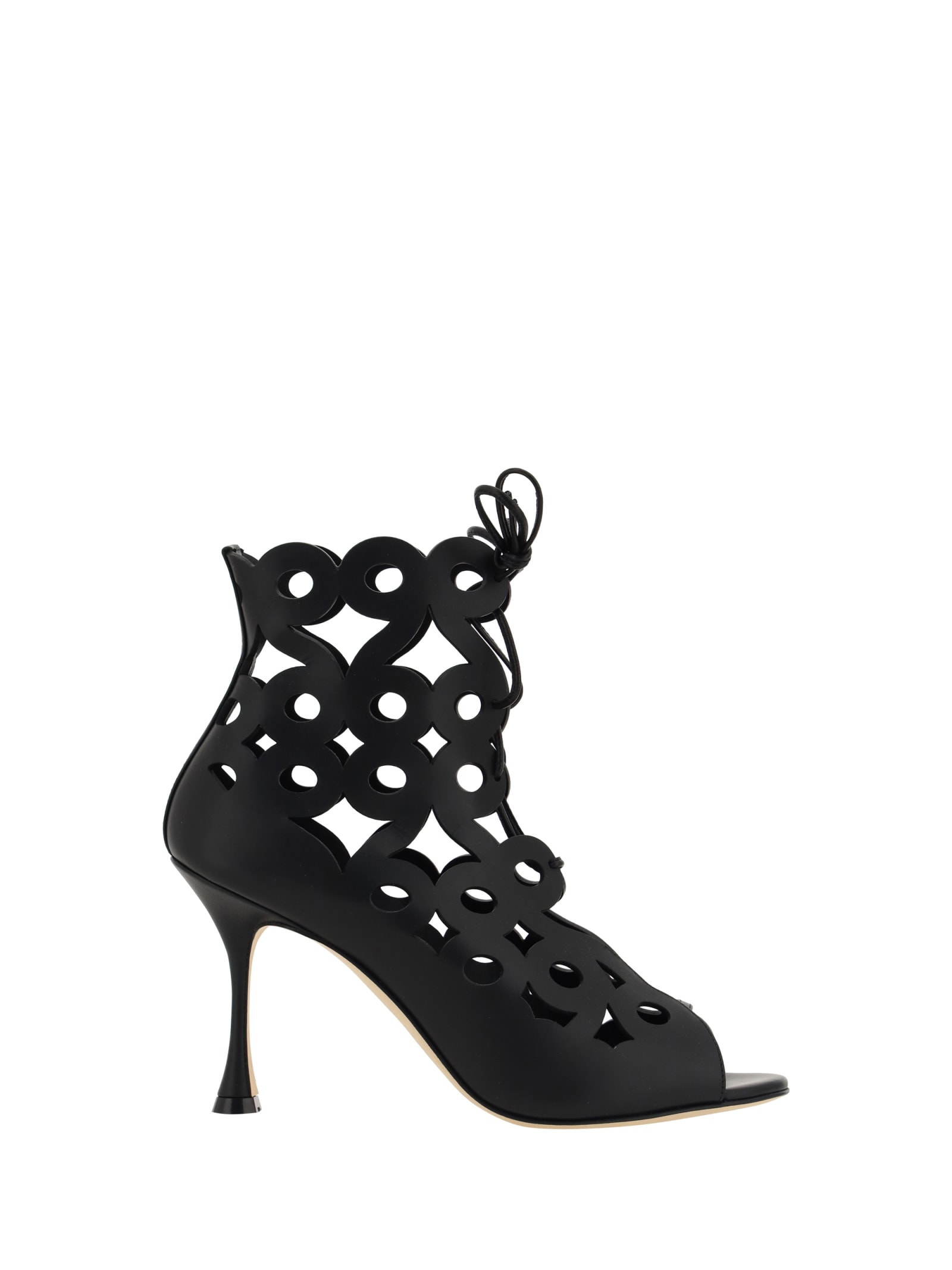 Manolo Blahnik Taralo Rial Sandals