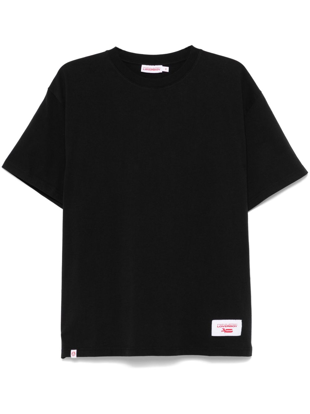 Charles Jeffrey Loverboy Label T恤 - 黑色