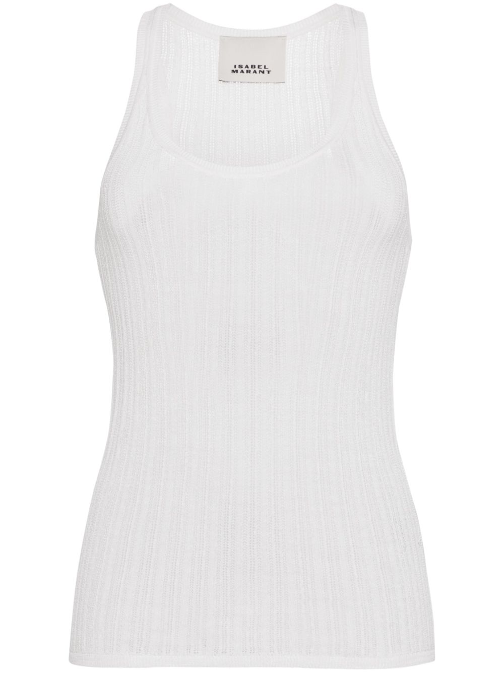 ISABEL MARANT Dorsia 针织坦克背心 - 白色