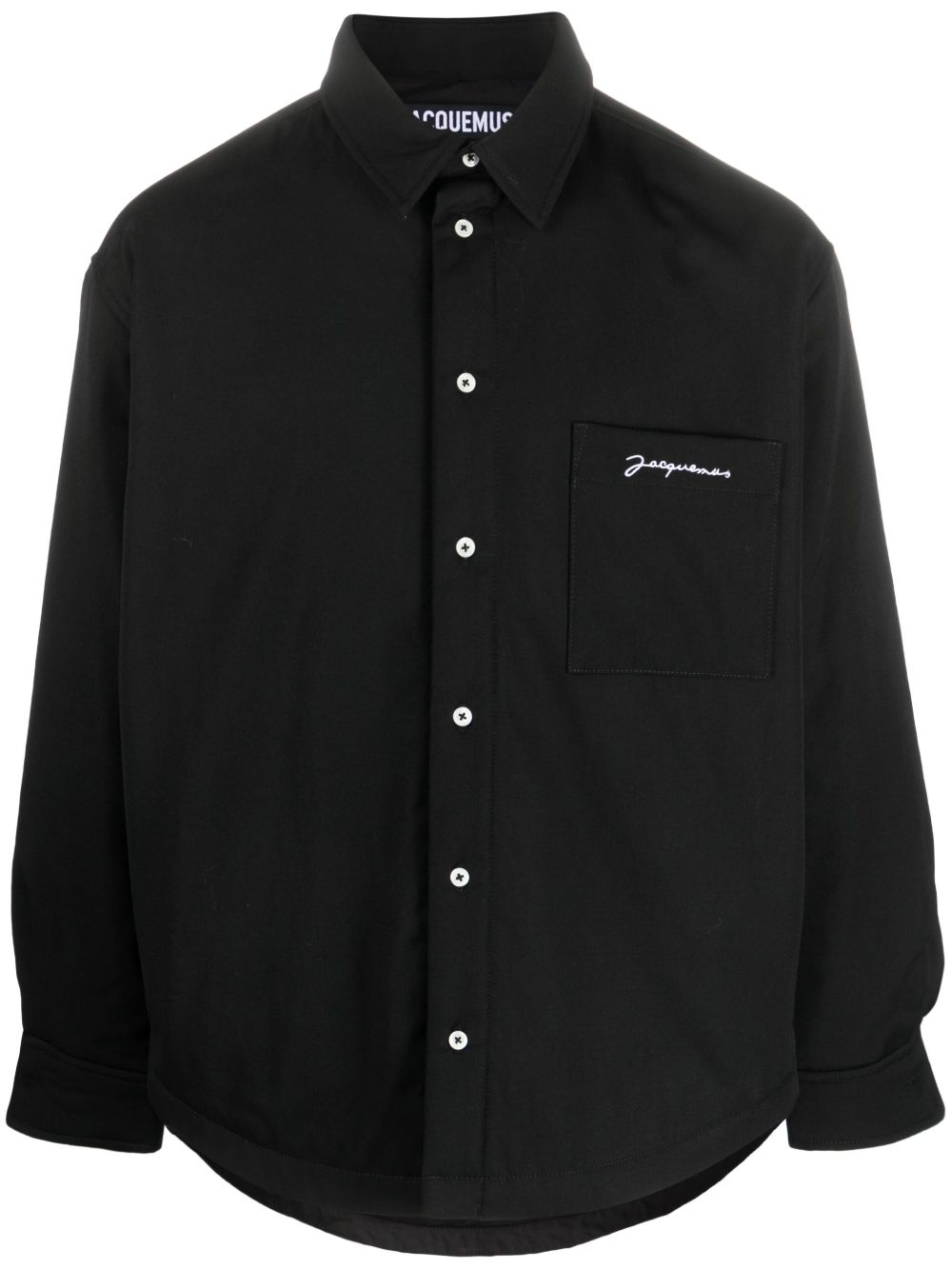 Jacquemus La Chemise Boulanger 衬衫式夹克 - 黑色
