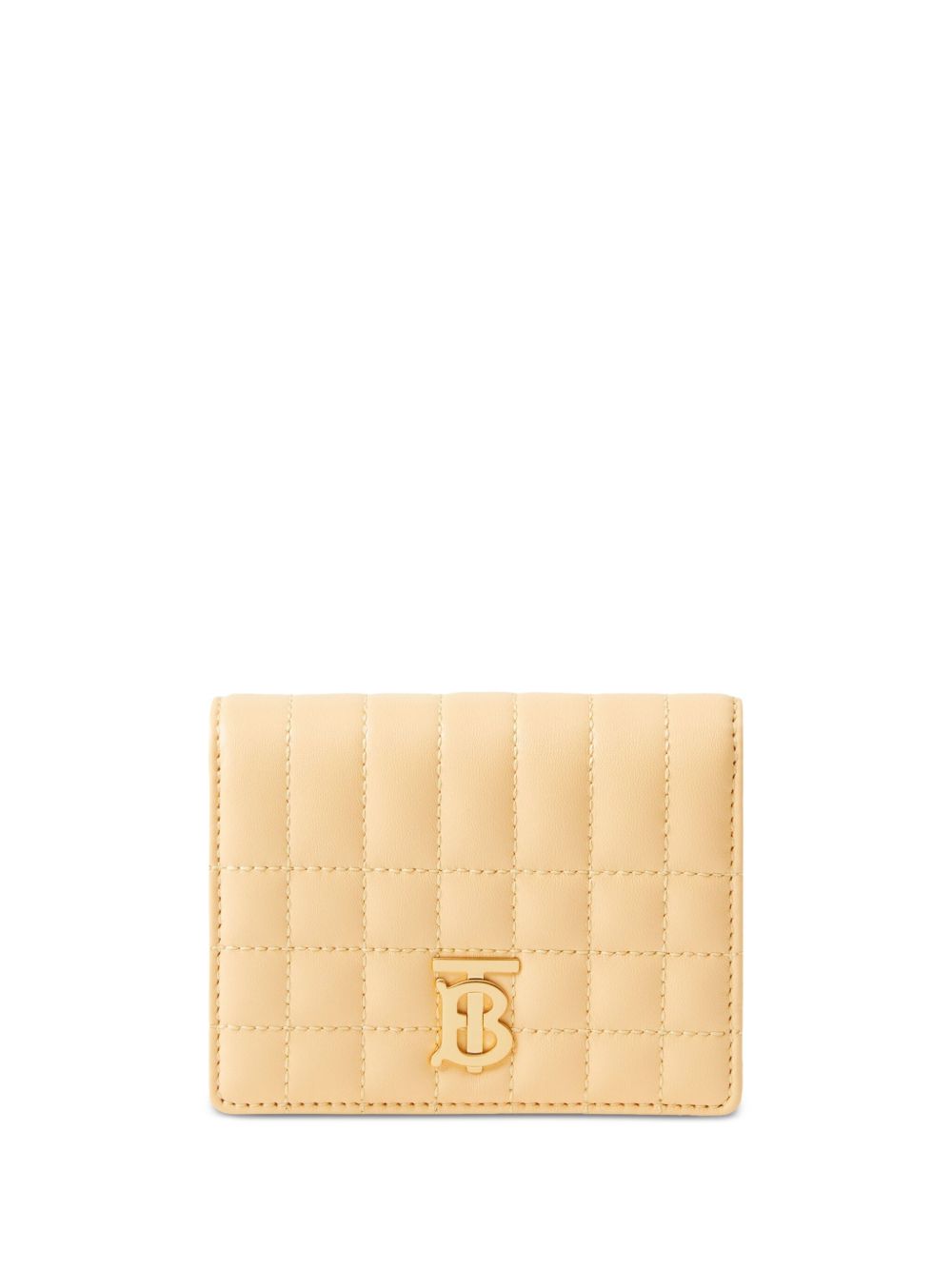 Burberry Love 绗缝皮质钱包 - 中性色