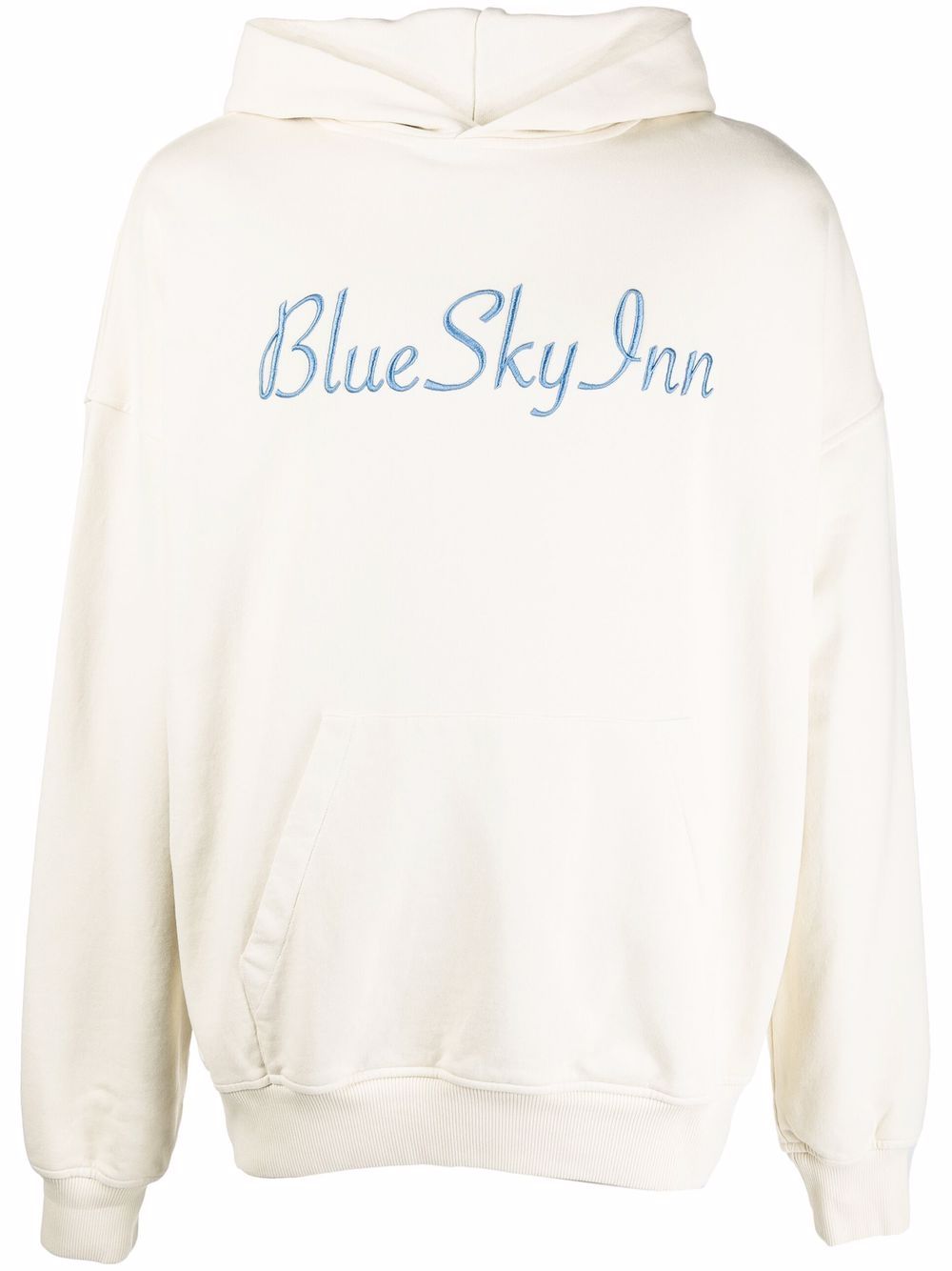 BLUE SKY INN logo刺绣连帽衫 - 中性色