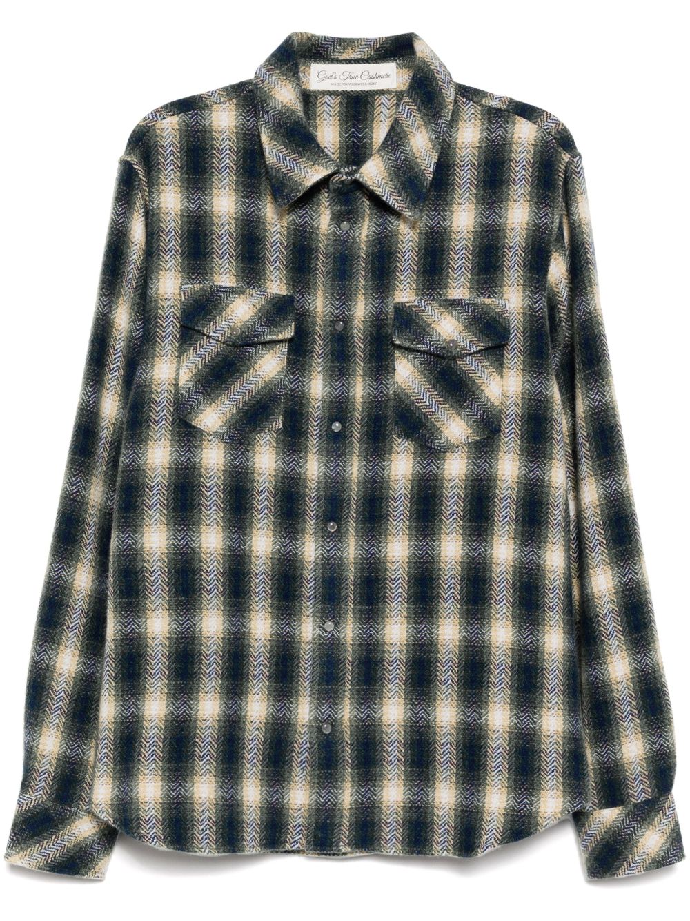 GOD'S TRUE CASHMERE A-Basin 衬衫 - 绿色