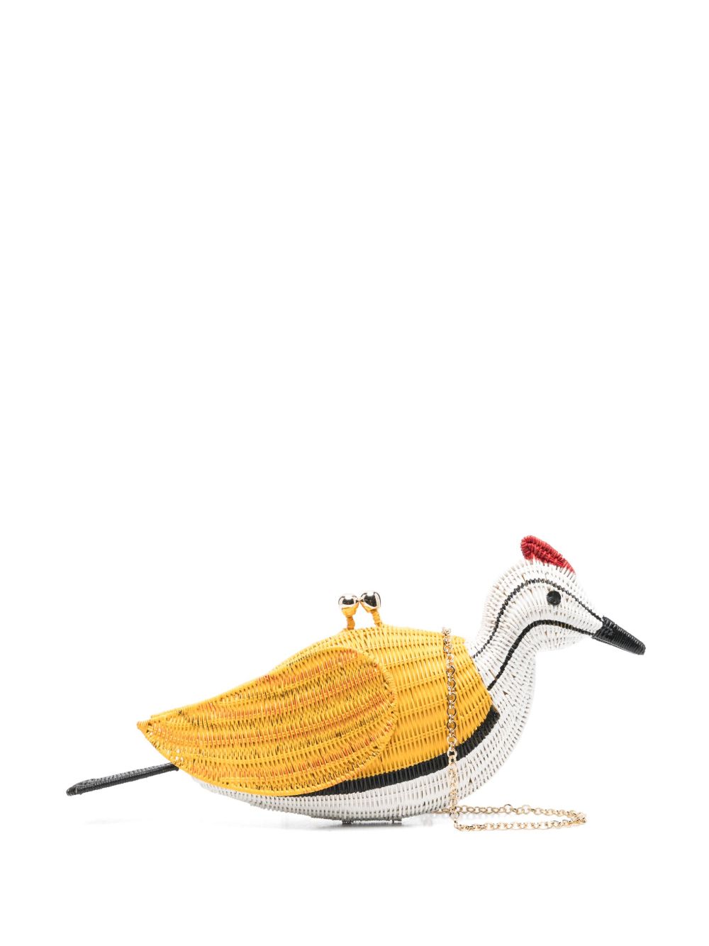 SERPUI Lenny clutch bag - 黄色