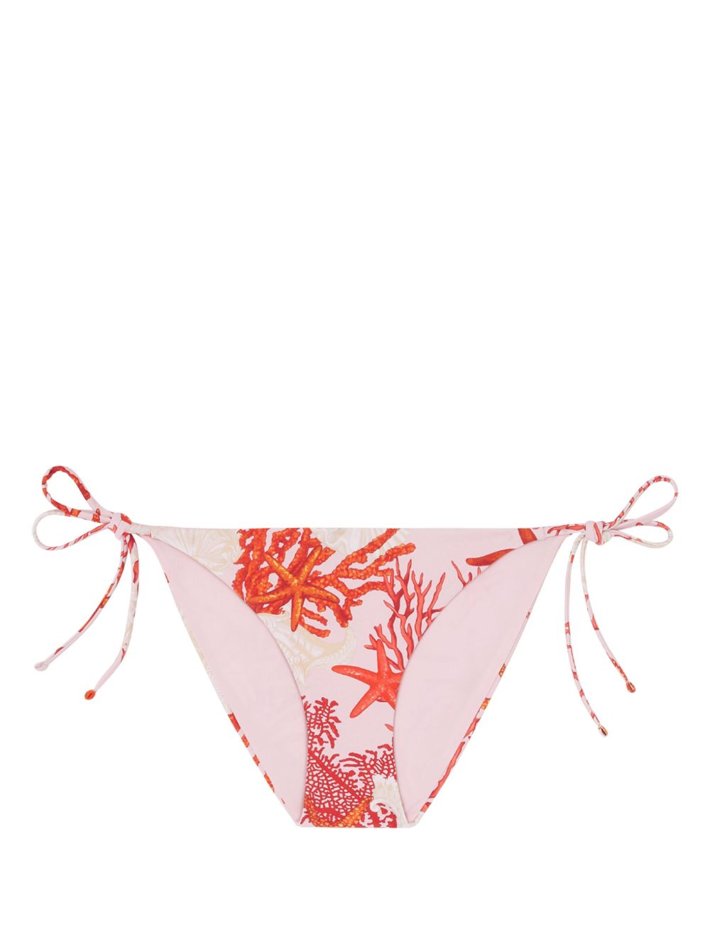 Versace Barocco Sea 比基尼三角裤 - 红色