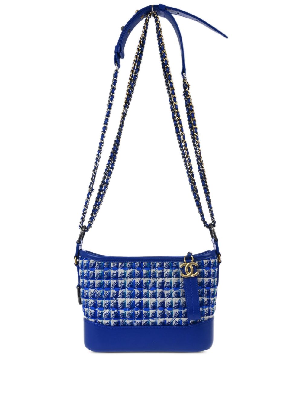 CHANEL Pre-Owned Gabrielle 单肩包（2019年典藏款） - 蓝色