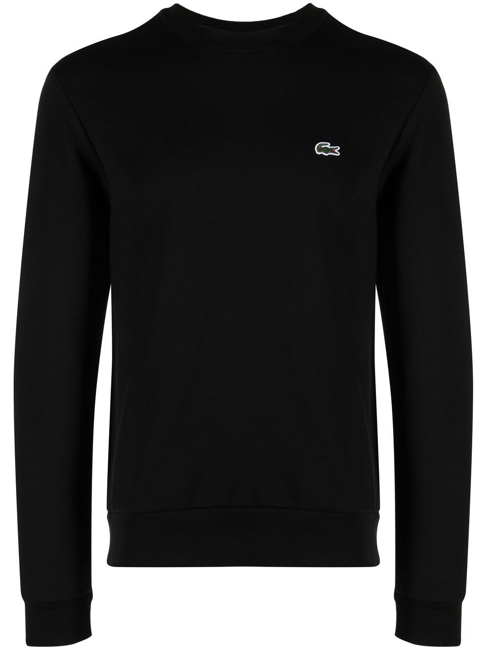 Lacoste logo贴花卫衣 - 黑色