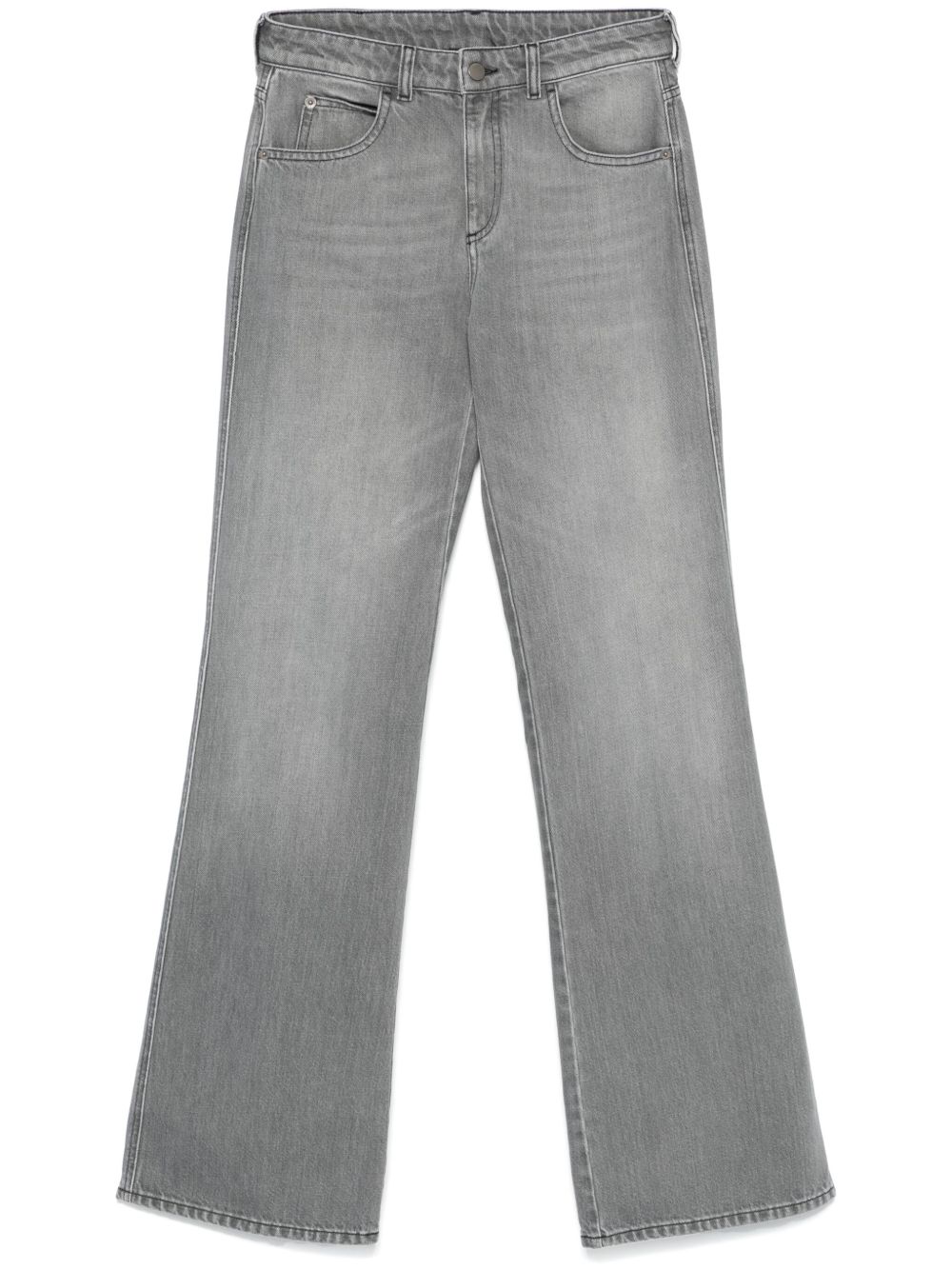 Emporio Armani J9D 喇叭牛仔裤 - 灰色