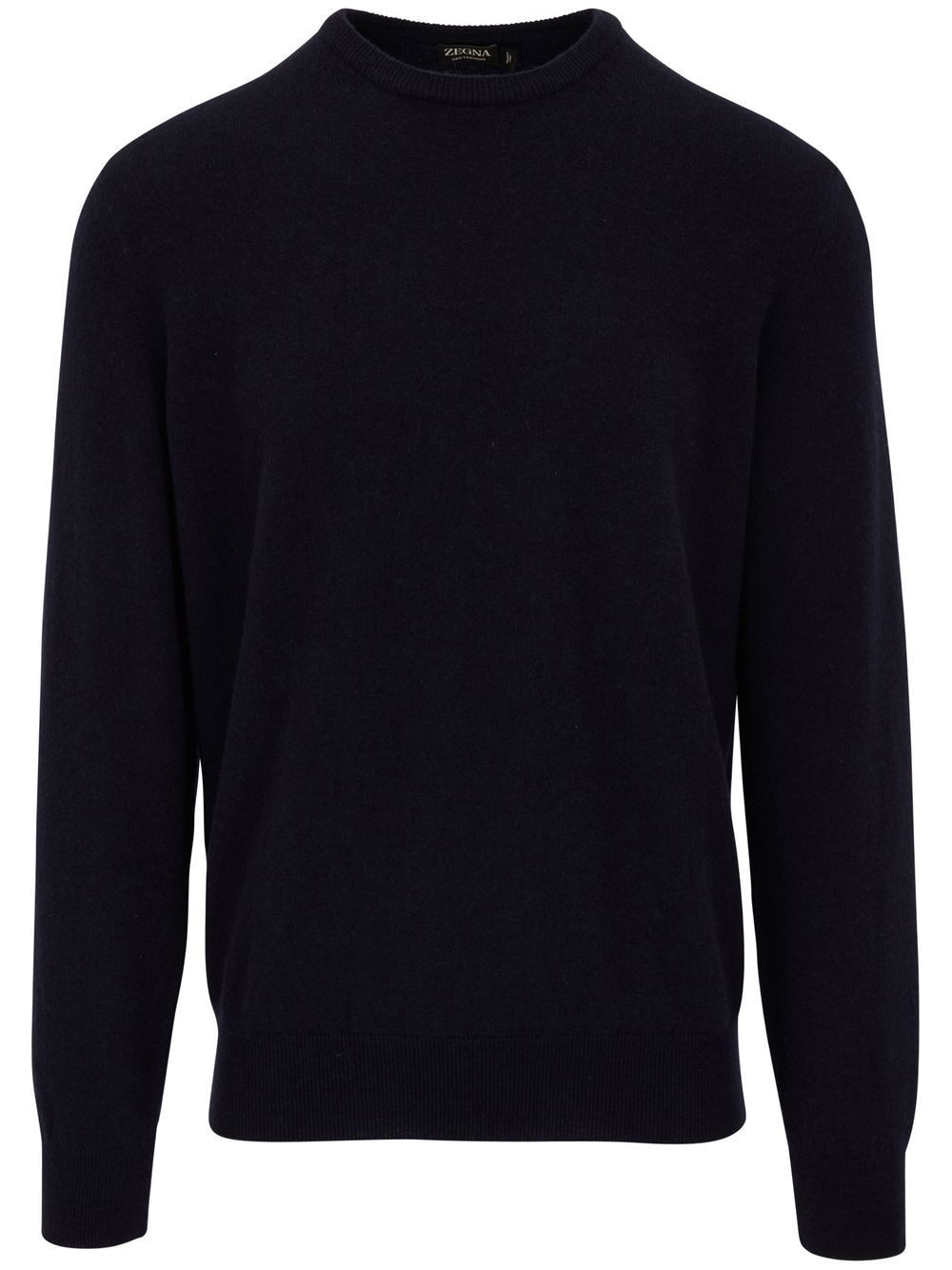 Zegna 羊绒圆领毛衣 - 蓝色