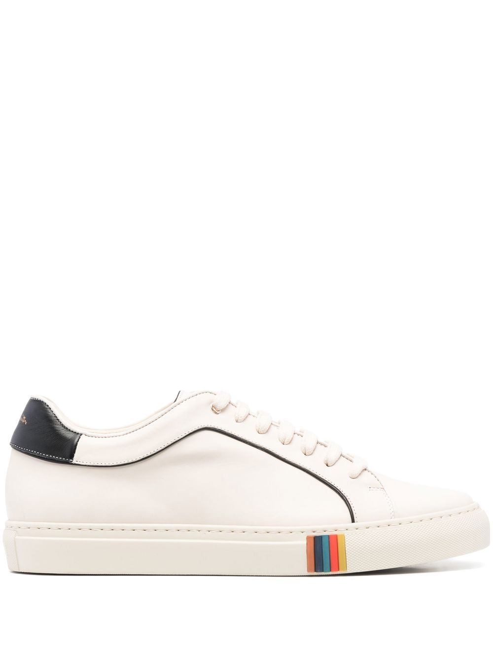 Paul Smith 低帮皮质运动鞋 - 中性色