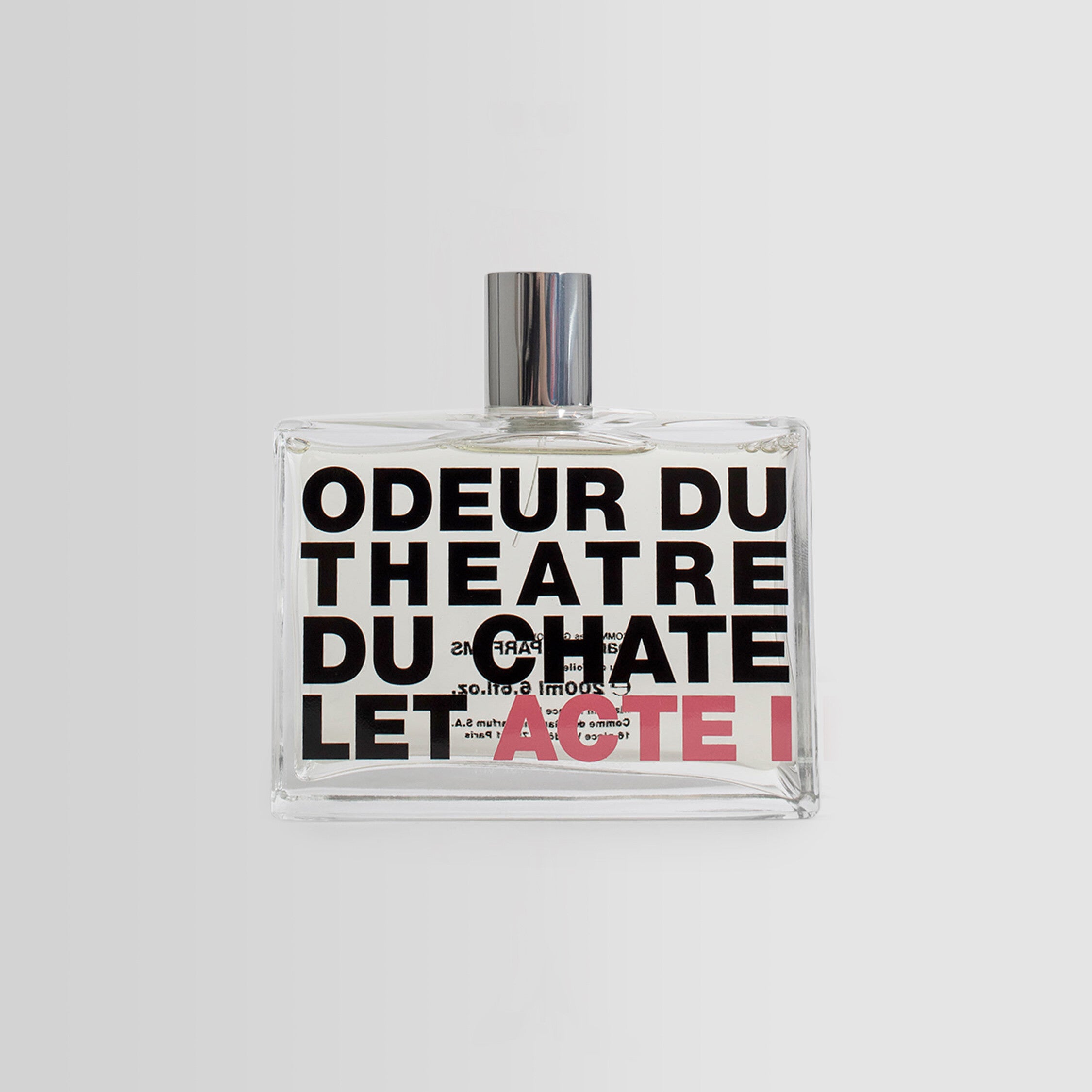 COMME DES GARCONS PARFUMS UNISEX COLORLESS PERFUMES