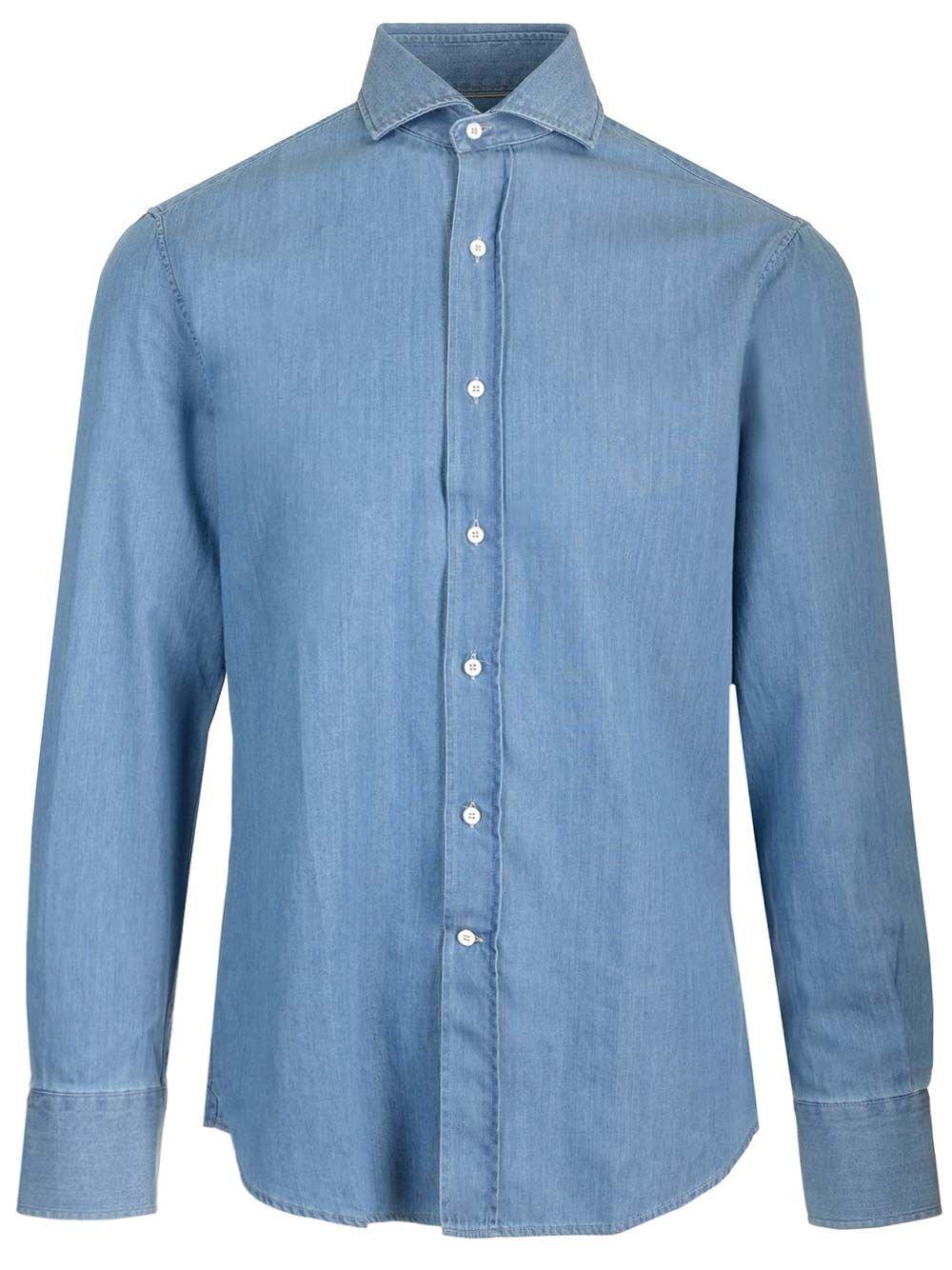 Brunello Cucinelli 纽扣长袖衬衫