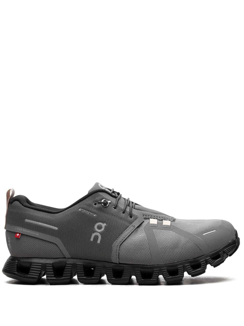 On Running Cloud 5 Waterproof Asphalt/Magnet 运动鞋 - 灰色