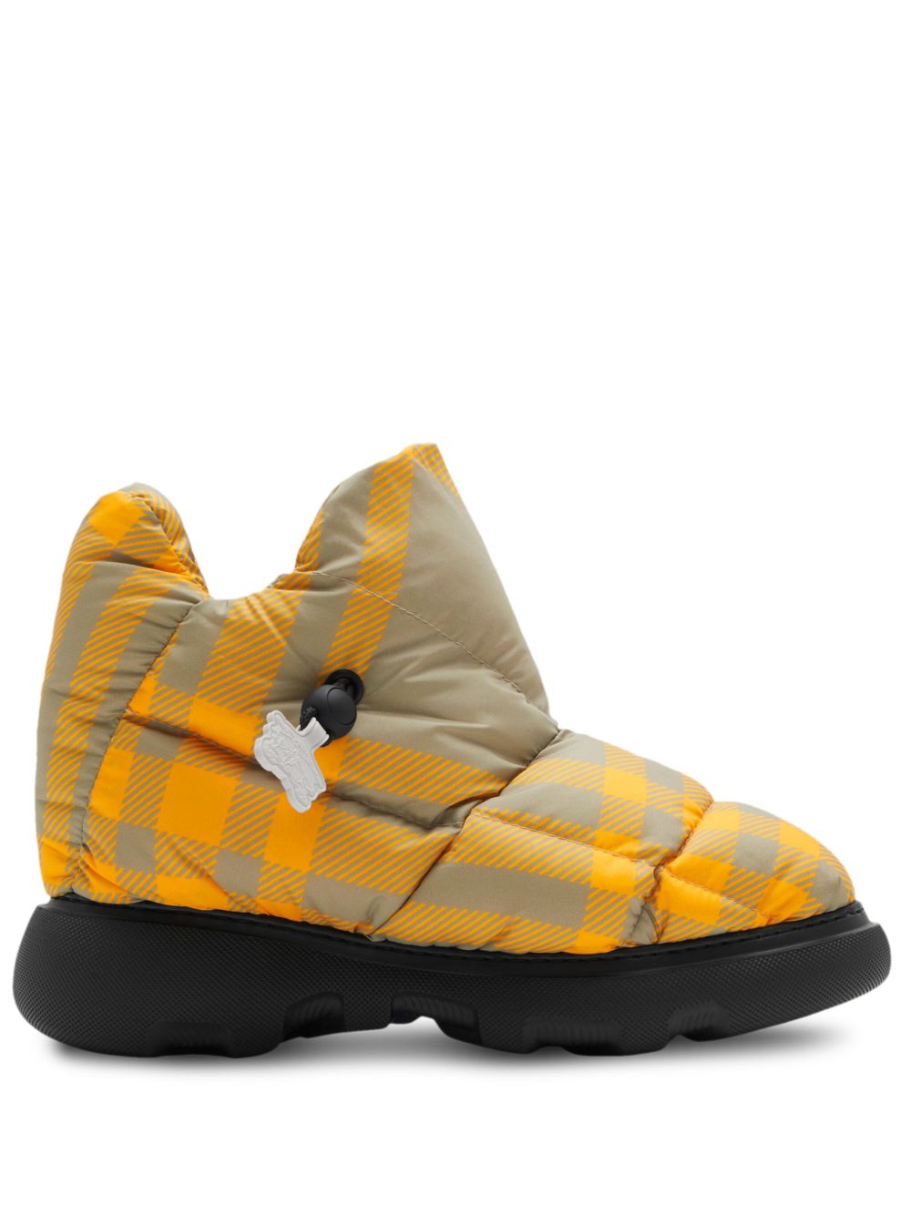Burberry Check Pillow 填充雪靴 - 中性色