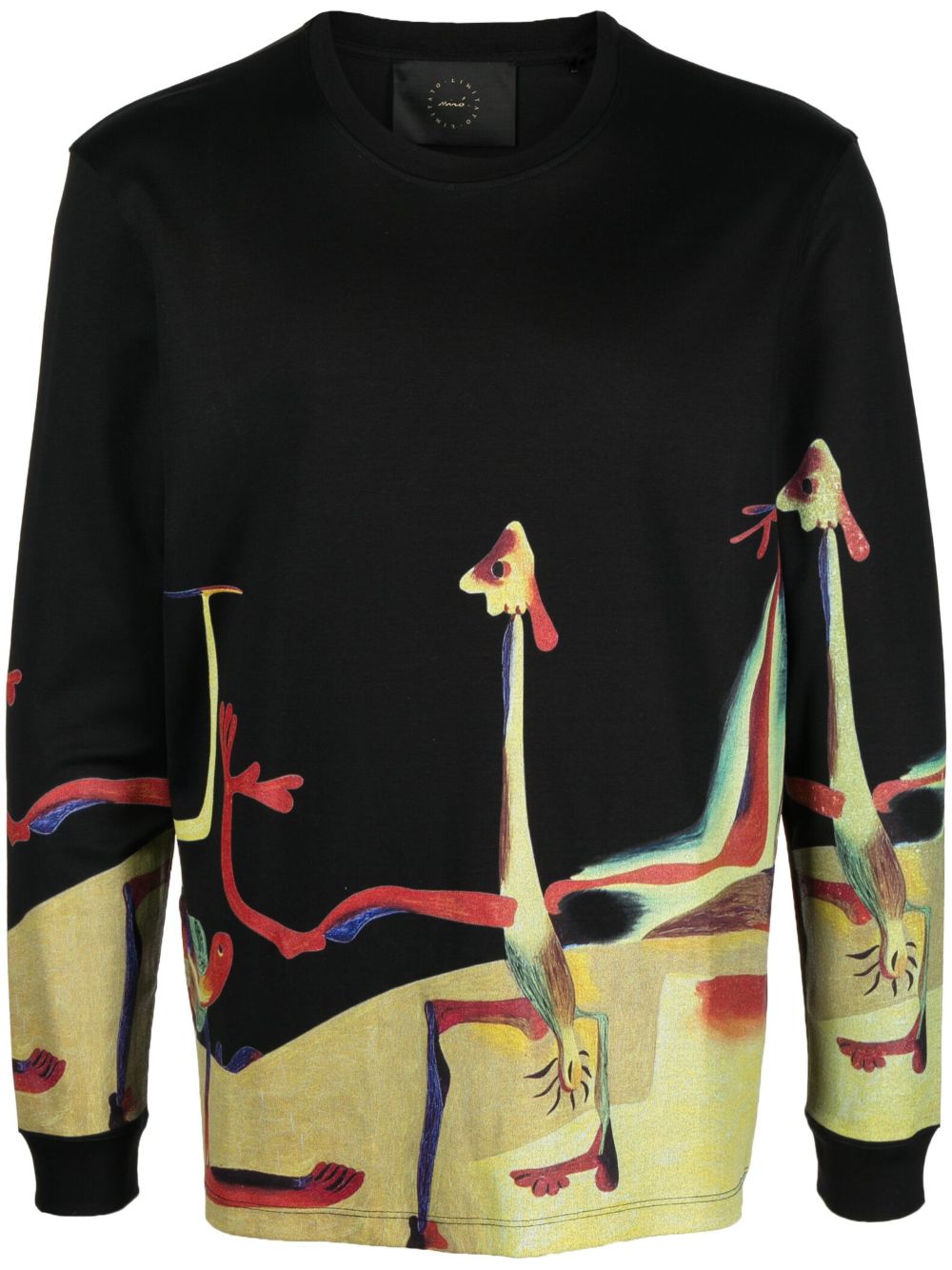 Limitato Joan Miró 印花棉卫衣 - 黑色