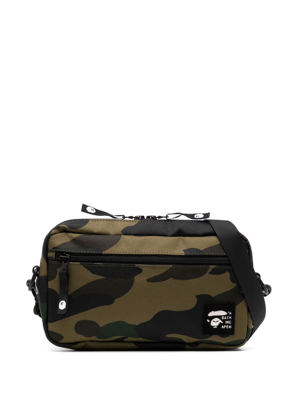 A BATHING APE® 迷你迷彩印花邮差包 - 绿色