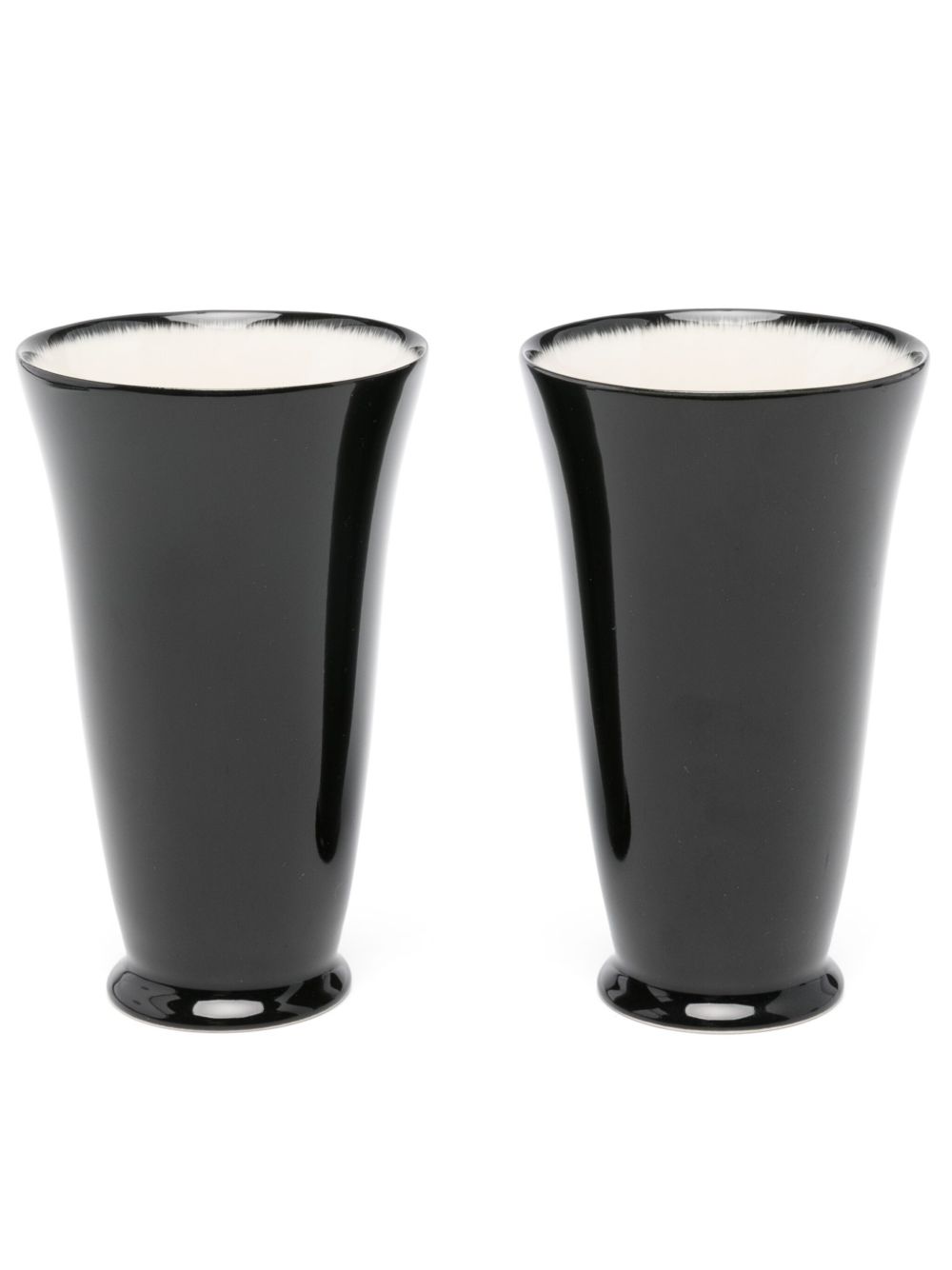 Ann Demeulemeester X Serax 渐变色效果陶瓷马克杯（8.4厘米 x 13.7厘米） - 黑色