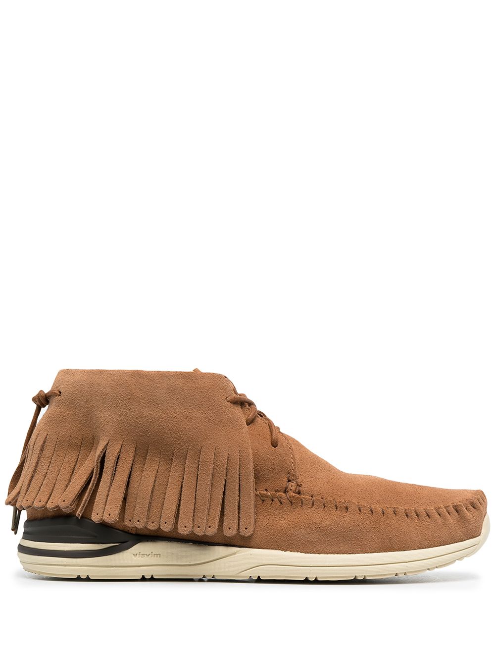 visvim 民俗风板鞋 - 褐色
