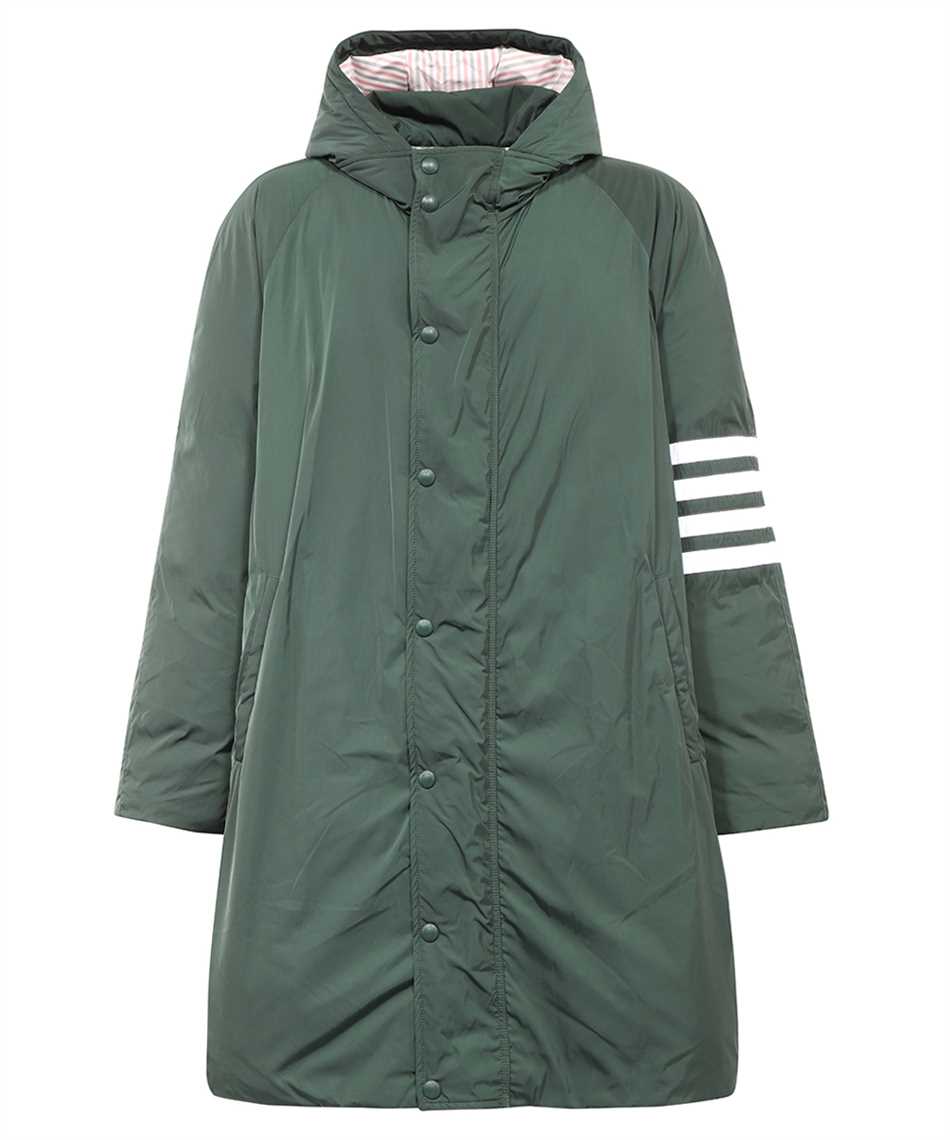 Thom Browne 4 Bar Football Sideline Parka In Poly Twill