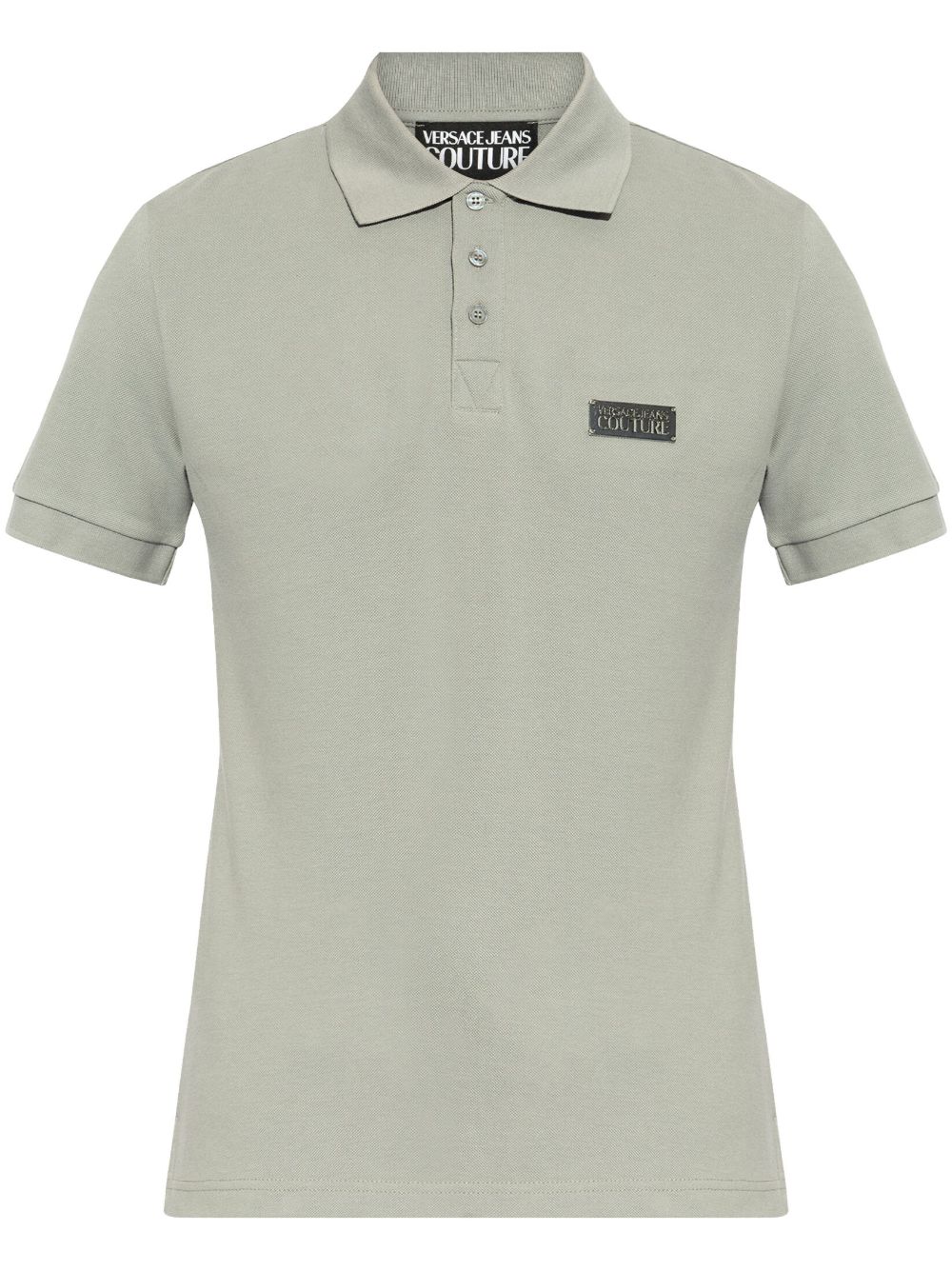 Versace Jeans Couture logo polo衫 - 灰色
