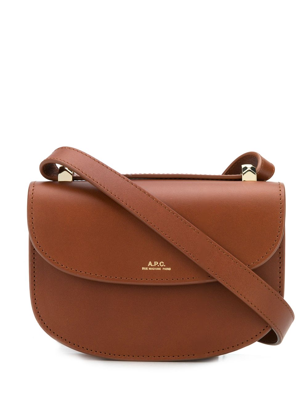 A.P.C. Genève 迷你斜挎包 - 褐色