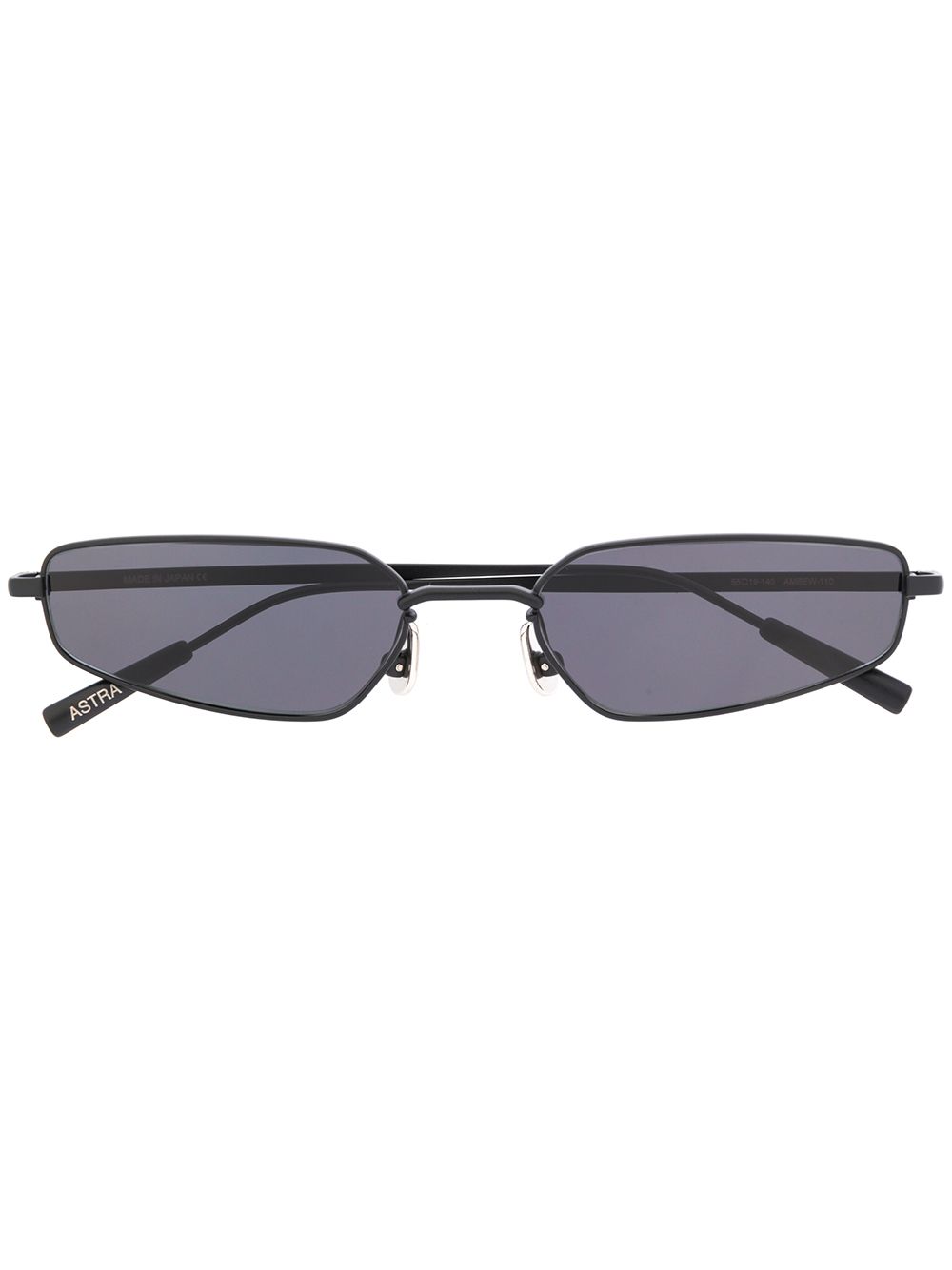 Ambush Eyewear 几何太阳眼镜 - 黑色
