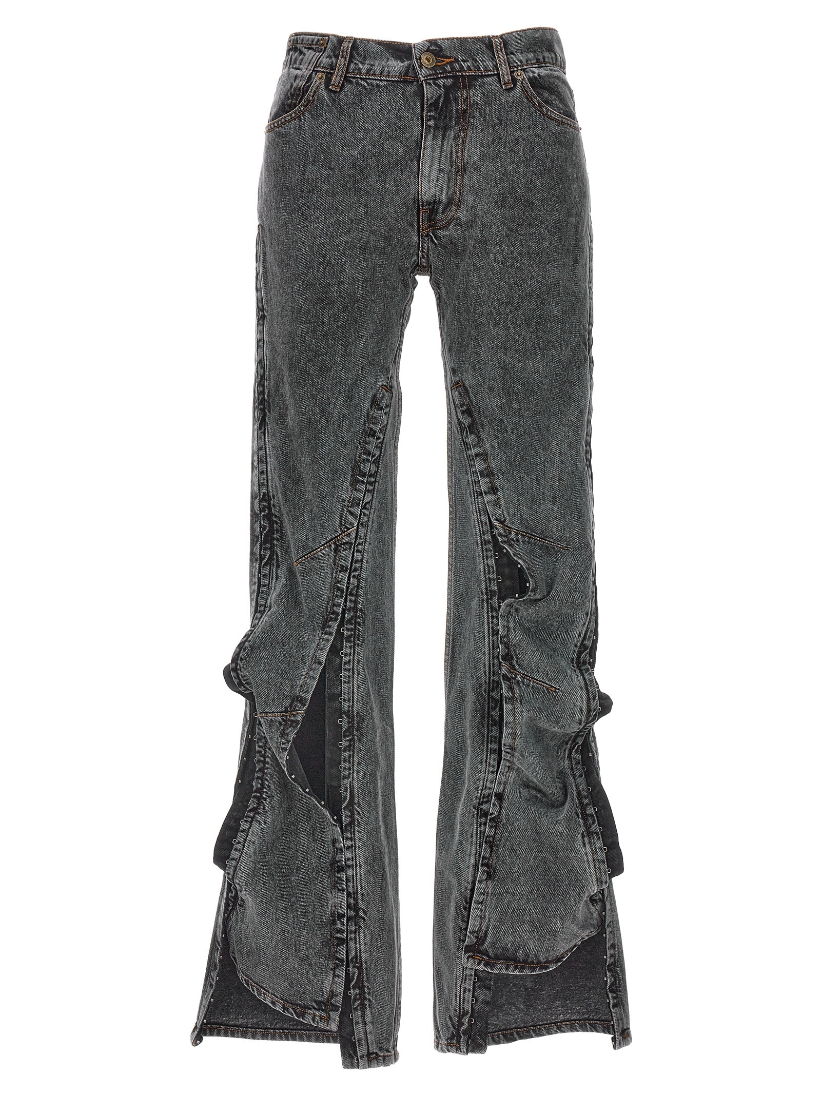 Y/Project hook And Eye Jeans