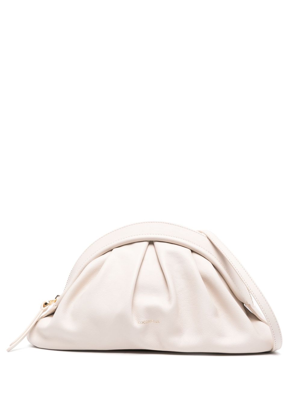 Coccinelle Cheek 皮质中号手拿包 - 粉色