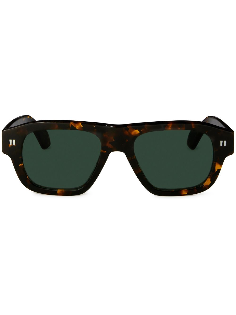 Off-White Providence 太阳眼镜 - 褐色