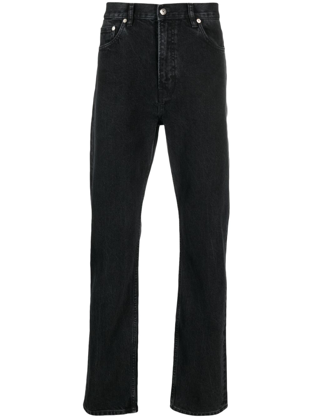 Filippa K 直筒棉牛仔裤 - 黑色