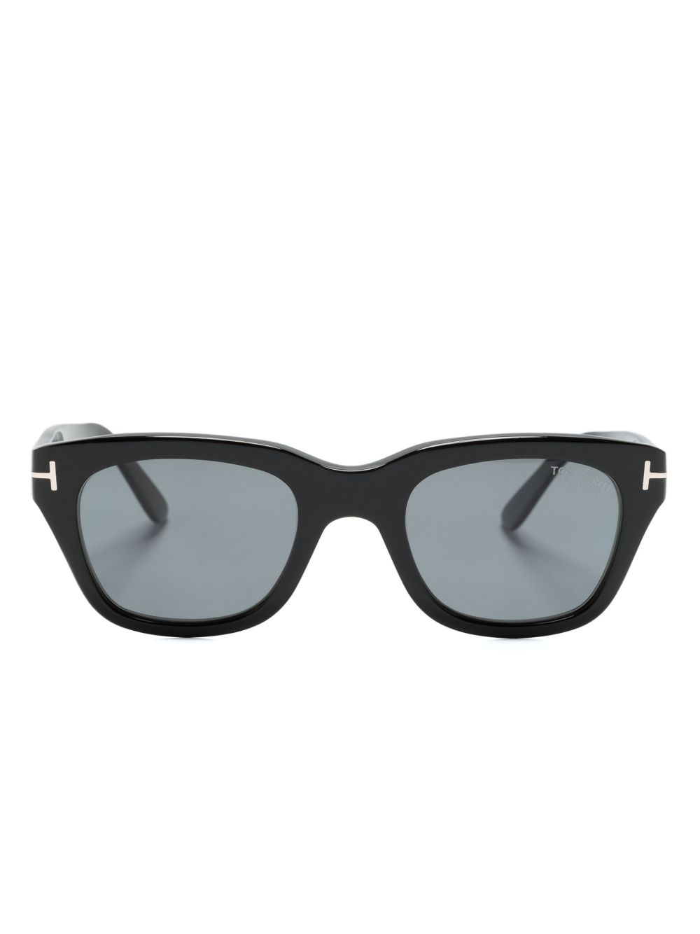 TOM FORD Eyewear Snowdon 长方形框太阳眼镜 - 黑色