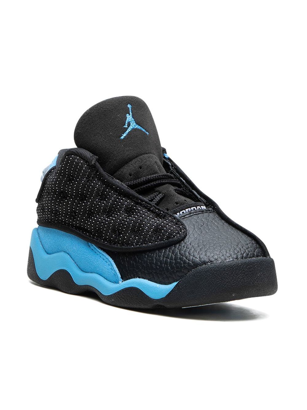 Jordan Kids Air Jordan 13 高帮运动鞋 - 黑色