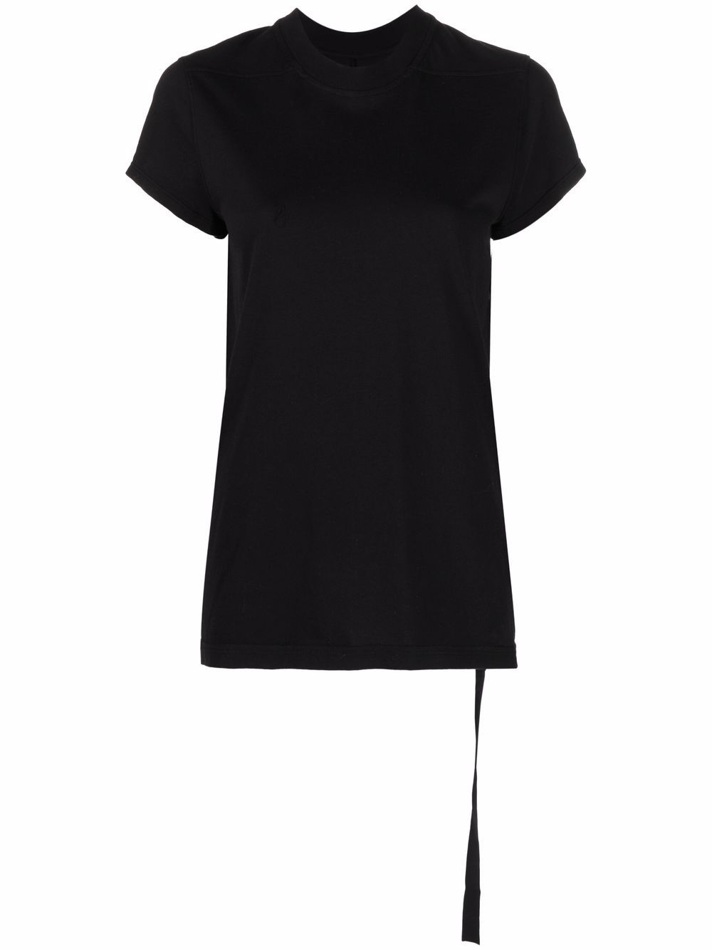 Rick Owens DRKSHDW 袢带细节棉T恤 - 黑色