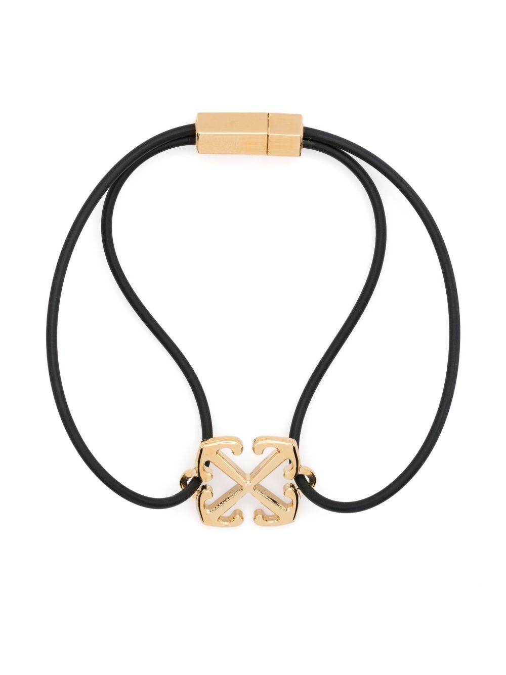 Off-White Arrow 手链 - 金色