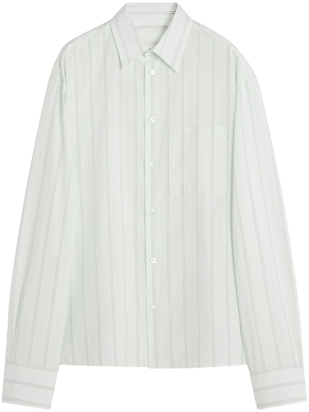 Lanvin 条纹衬衫 - 白色