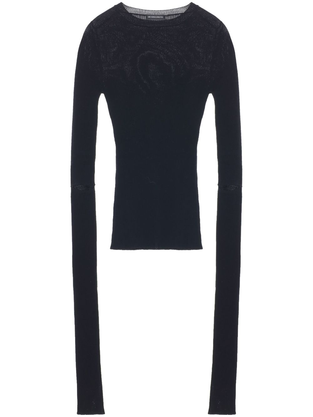 Ann Demeulemeester Lyell 毛衣 - 黑色