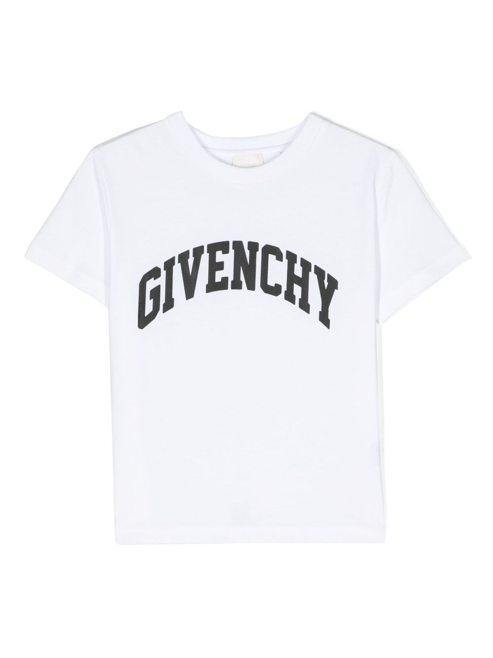 Givenchy Kids logo印花棉T恤 - 白色