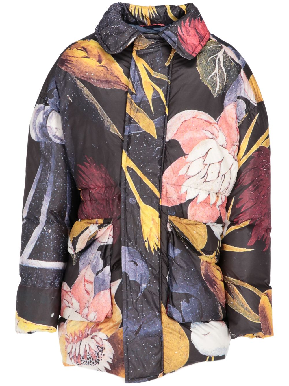 Vivienne Westwood Pre-Owned 花卉印花外套（2016-2017年典藏款） - 黑色