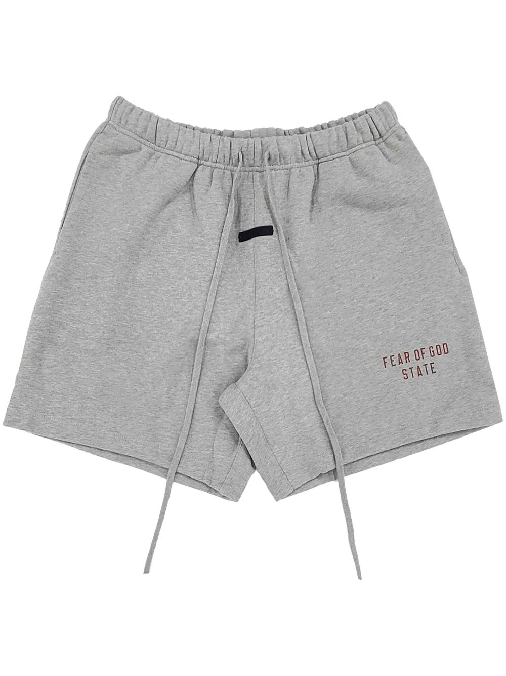 FEAR OF GOD ESSENTIALS logo印花短裤 - 灰色