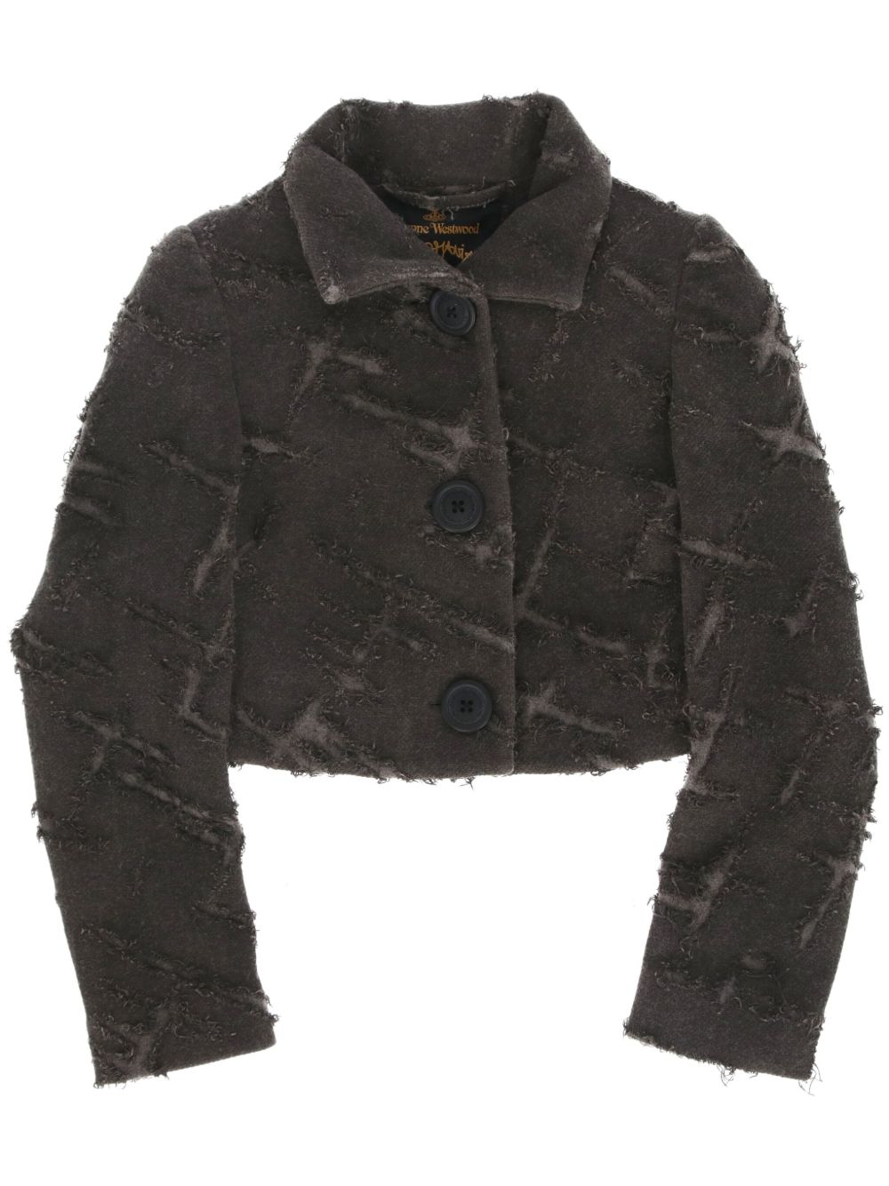 Vivienne Westwood Pre-Owned 短款夹克（2000年代典藏款） - 灰色