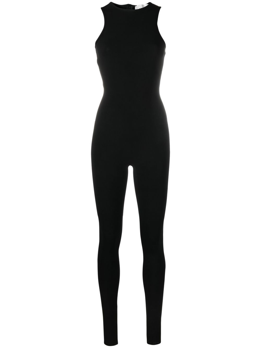 Atu Body Couture 无袖圆领紧身连衣裤 - 黑色