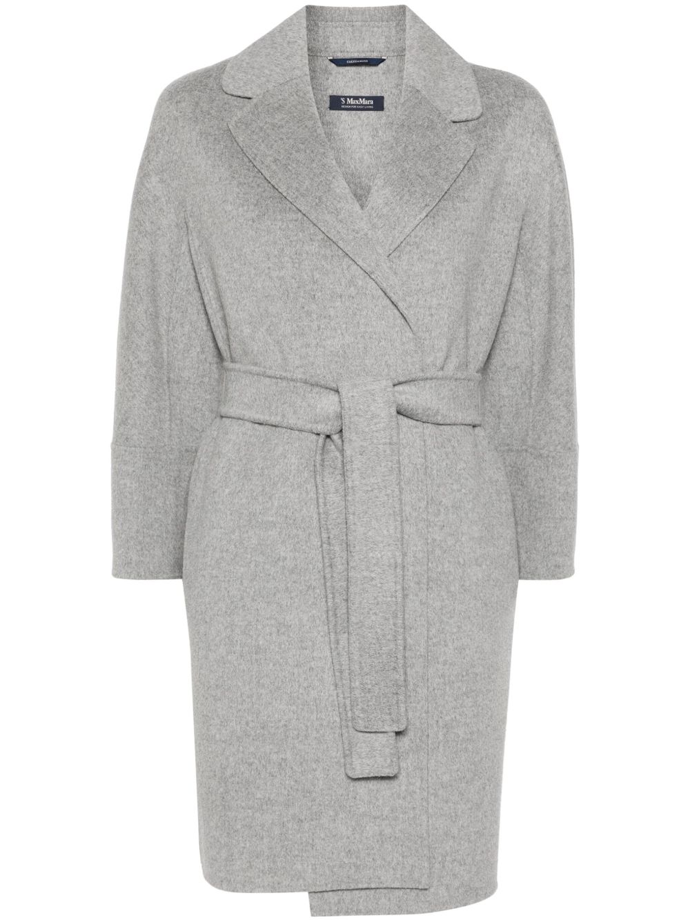 'S Max Mara 初剪羊毛外套 - 灰色