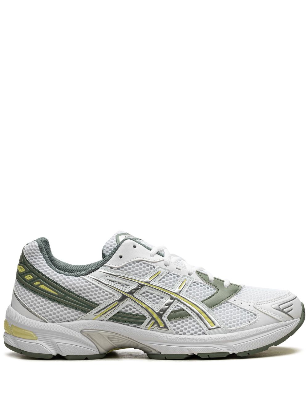 ASICS GEL-1130™ White/Jade/Yellow 运动鞋 - 白色