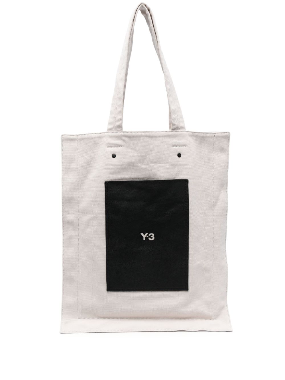 Y-3 Lux logo印花托特包 - 中性色